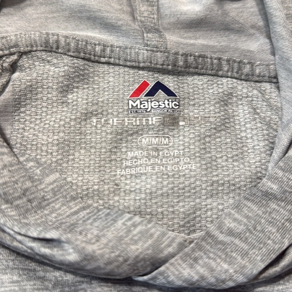 Majestic Detroit Red Wings Lightweight Long Sleeve Hooded Top Men’s Size Medium - Picture 3 of 7